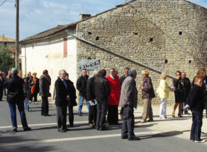 Visite de Saint-Martin d'Entraigues (Fontenille)