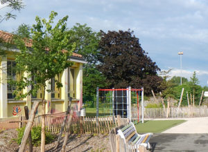 Cour de l'école Pérochon, paysagiste concepteur Nicolas Cognard © CAUE 79