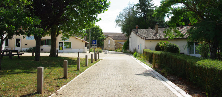 Secteur est de la rue des écoles © CAUE 79