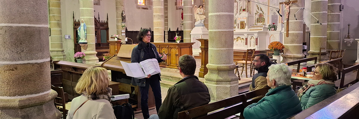 Session 2025 de la formation à l'église de Boismé